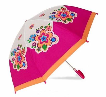 Зонт детский - Цветы, 46 см. 